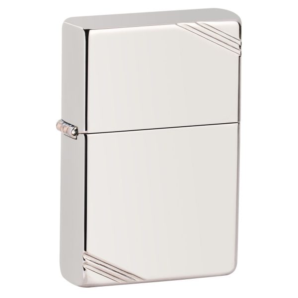 ENCEND. ZIPPO VINTAGE BR FIN CHROME