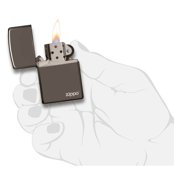 ENCEND. BLACK ICE W/ZIPPO - LASER