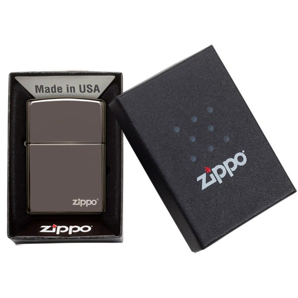 ENCEND. BLACK ICE W/ZIPPO - LASER