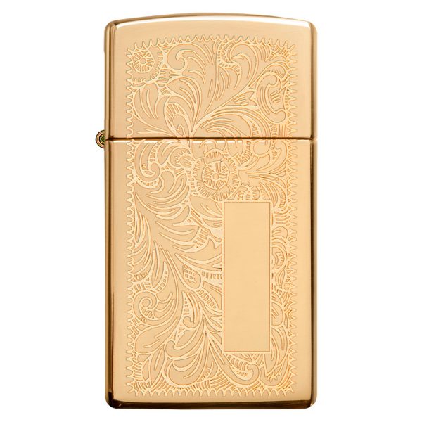 ENCEND. ZIPPO SLIM BRASS VENETIAN