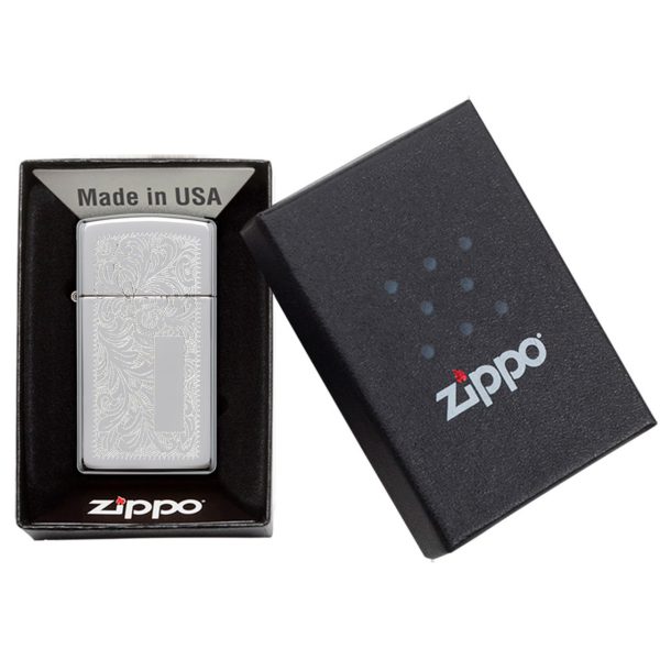 ENCEND. ZIPPO 1652SLIM VENETIAN LTR