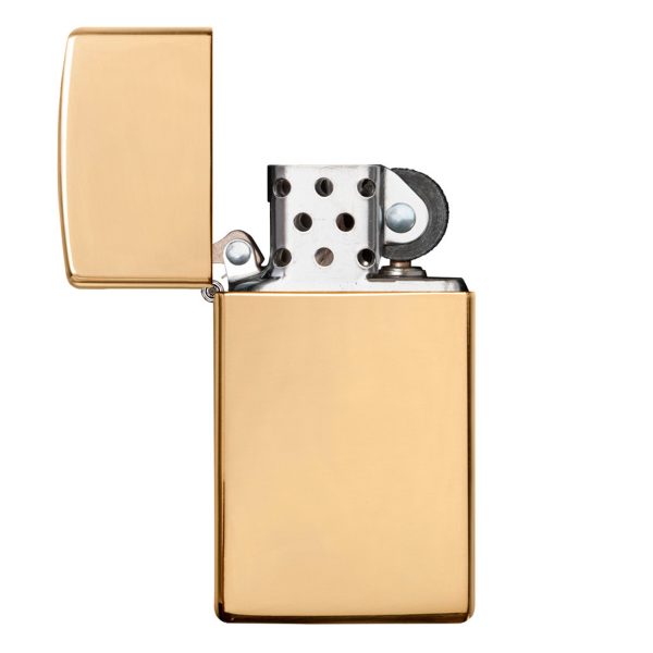 ENCEND. ZIPPO SLIM BRASS W O/S B