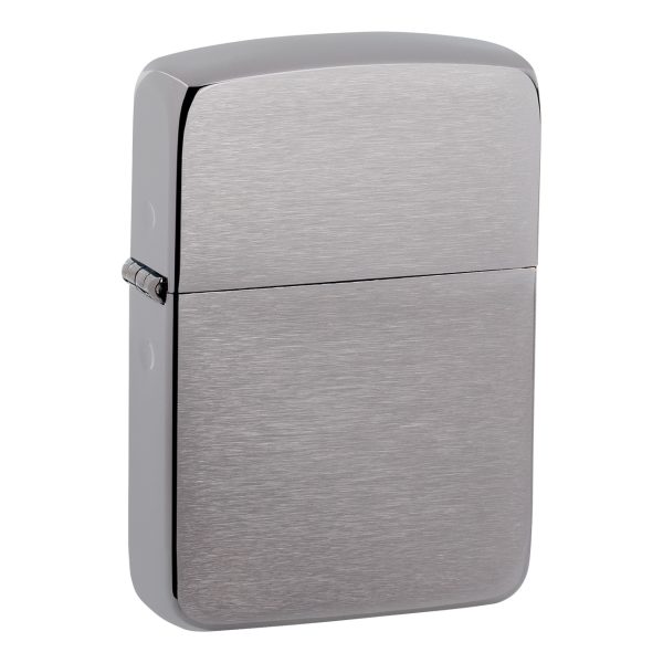 ENCEND. ZIPPO REPLICA BRUSH CHROME