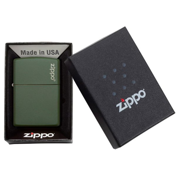 ENCEND. 221 ZIPPO LOGO