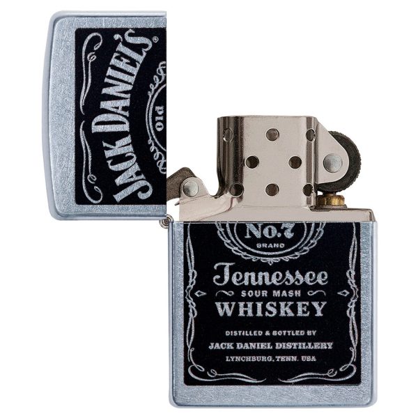 ENCEND. ZIPPO 207 JACK DANIEL´S LABEL