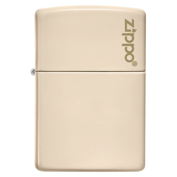 ENCEND. FLAT SAND ZIPPO LOGO