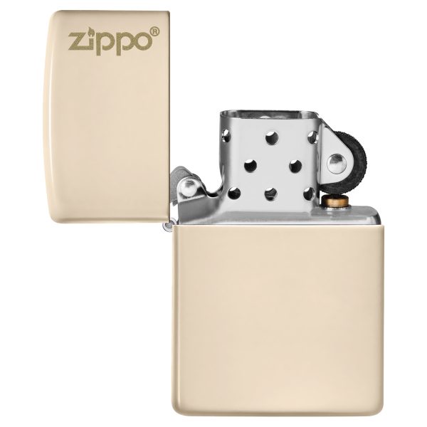 ENCEND. FLAT SAND ZIPPO LOGO