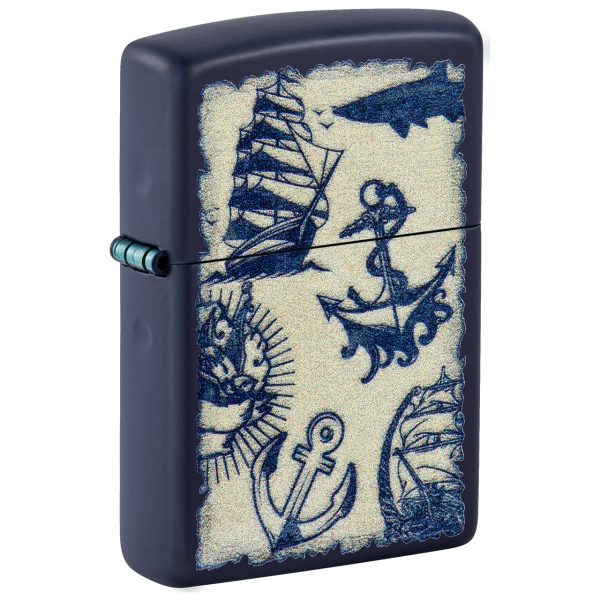 ENCEND. ZIPPO NAUTICAL DESIGN