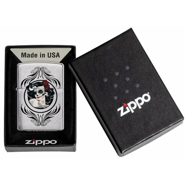 ENCEN ZIPPO 200 DAY OF THE DEAD GIRL